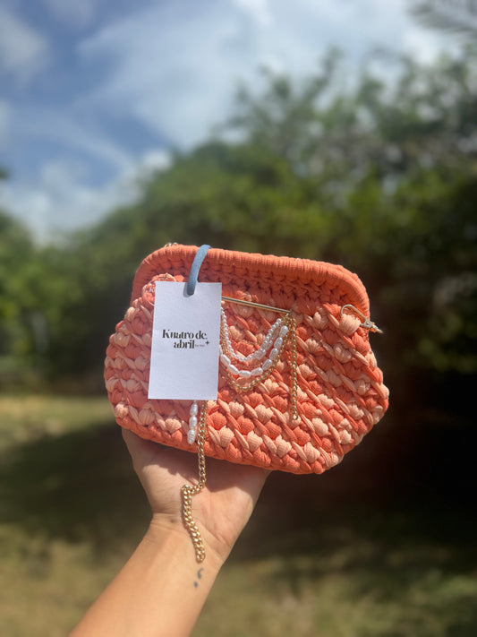 Peach Clutch 🍑